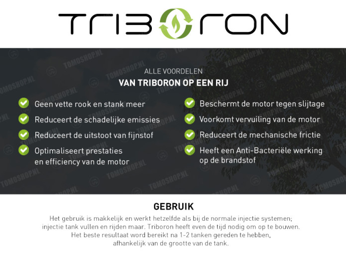 Triboron 2-Takt Injection 500ml (Zweitaktöl Ersatz)